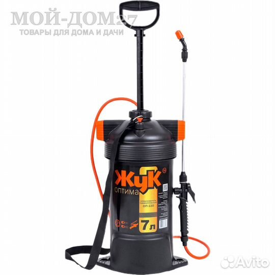 Опрыскиватель пневматический 7 л. жук оптима (оп-2