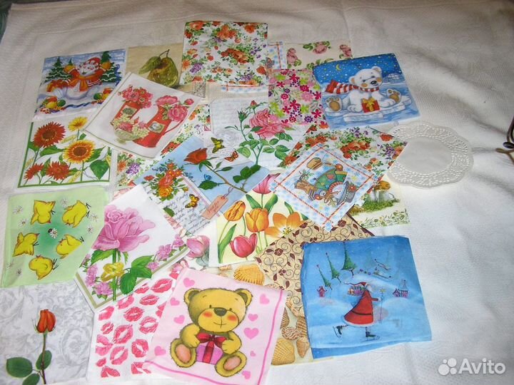 Салфетки для декупажа бумага цветы