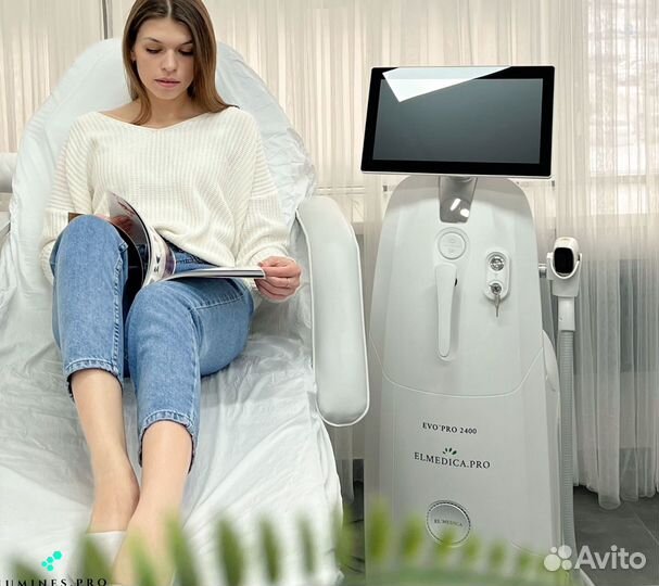 Диодный лазер для эпиляции Lumines Max’Pro 2000в