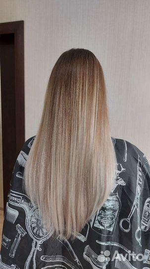 Наращивание волос на дому