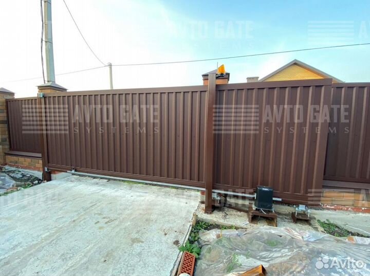 Откатные ворота