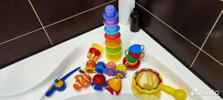 Развивающие игрушки для ванны Tolo