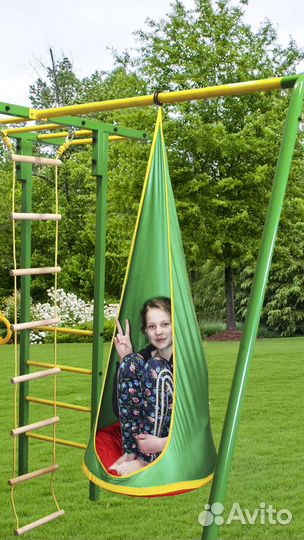 Подвесное кресло качель кокон