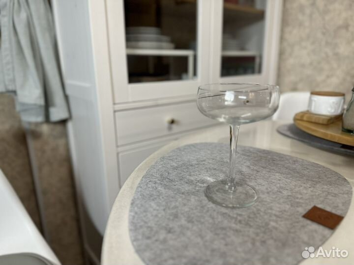 Бокал IKEA storhet для шампанского стекло 30 сл