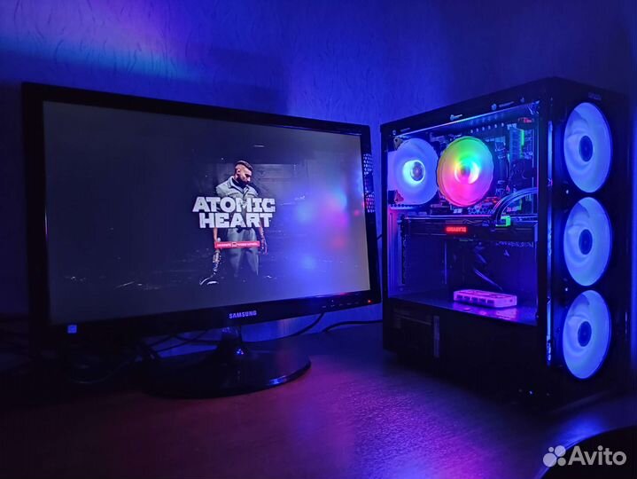Игровой компьютер X79v3 Xeon E5 2650v2 RTX1060 6GB