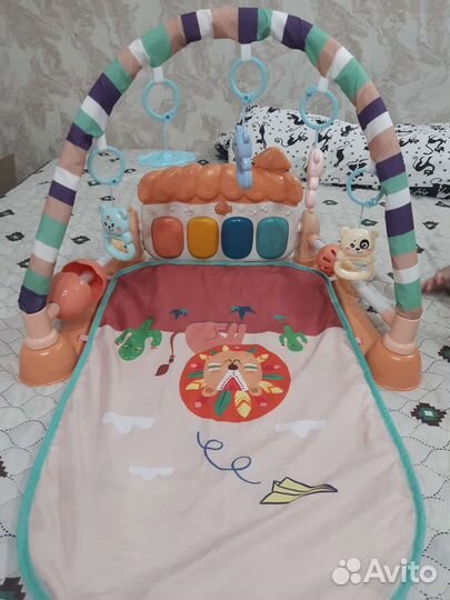 Музыкальный коврик пианино