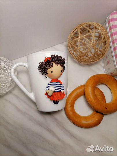 Кружка с декором