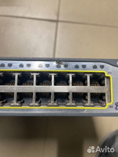 Poe коммутатор cisco ws-c3750-48ps-s