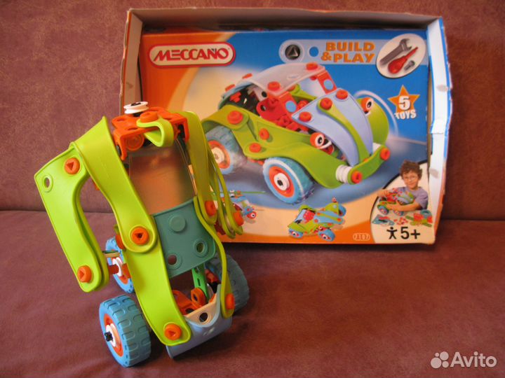 Конструктор meccano, игры, сборные модели