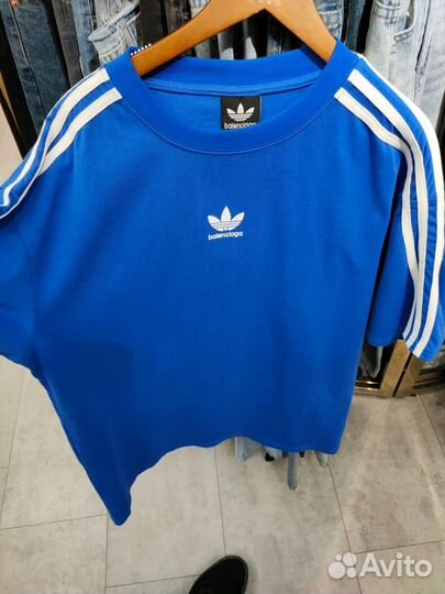 Футболка balenciaga adidas