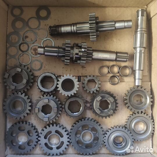 Запчасти кпп 166, 169, 172 двигатель
