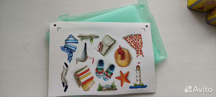 Накладка защитная панель чехол на macbook pro 13,3