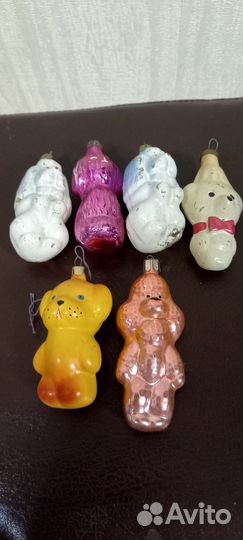 Елочные игрушки СССР