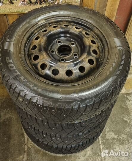 Колёса в сборе 195/65 R15 зима kia/hyundai