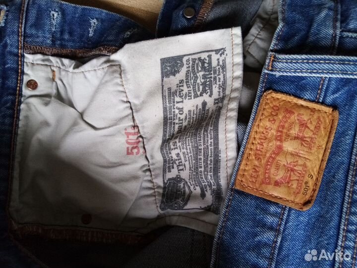 Джинсы levis 501