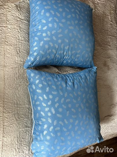 Подушки пуховые (гусиный пух) 80х80