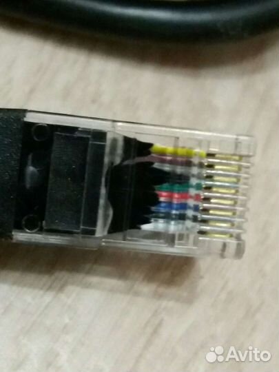 Консольный кабель RG45 - RS 232 (DE / DB 9) F и M