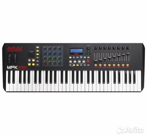 Миди-клавиатура akai PRO MPK261