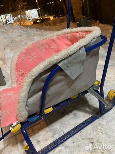 Санки с колесами