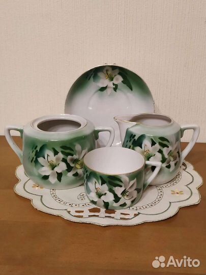 Часть чайного сервиза Дулёво нкмп
