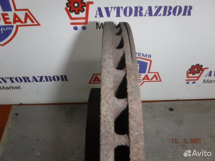 Тормозной диск передний правый Opel Meriva A14NET