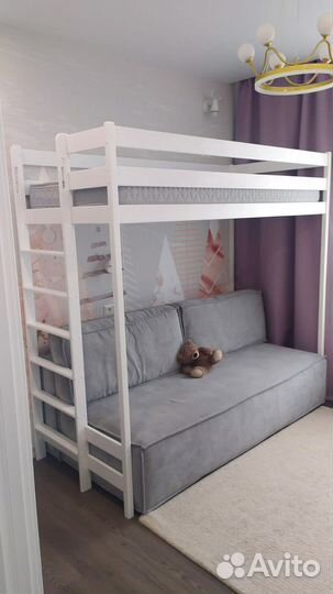 Детская кровать чердак (без дивана)