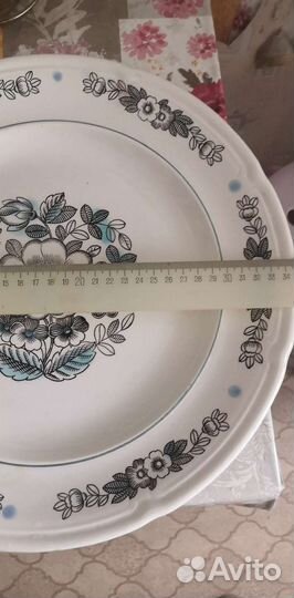 Блюдо большое СССР. зик