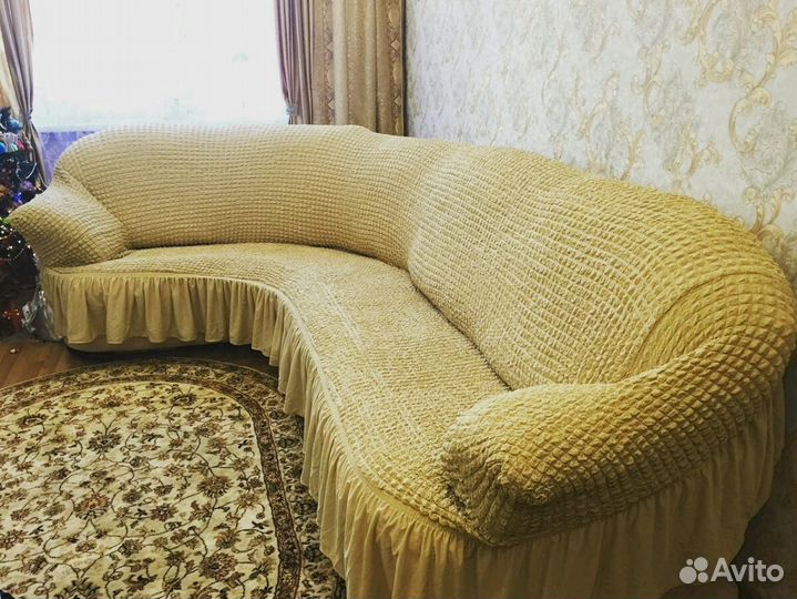 Чехлы на угловые диваны