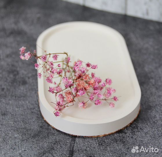 Подставка из гипса. Разная техника и цвет на выбор