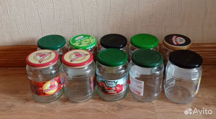 Банки стеклянные с крышкой