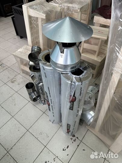 Трубы для дымохода оцинков 120