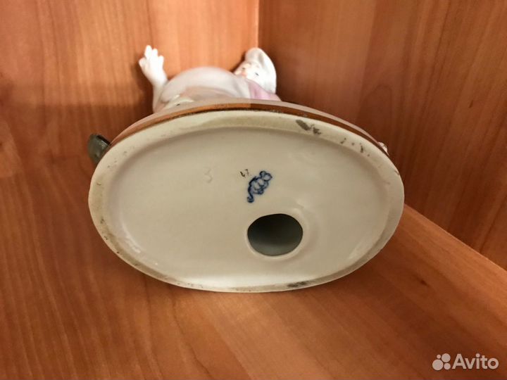 Фарфоровая статуэтка Кот и Повар СССР