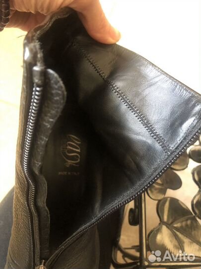 Ботильоны женские натуральная кожа