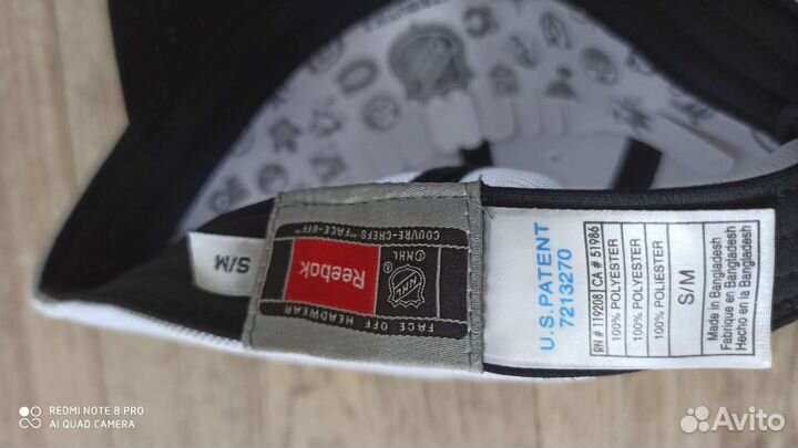 Бейсболка Reebok Nhl