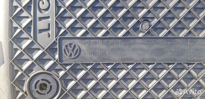 Оригинальные коврики для фольксваген тигуан