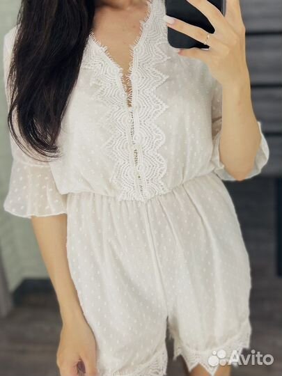 Комбинезон/ ромпер женский летний 42