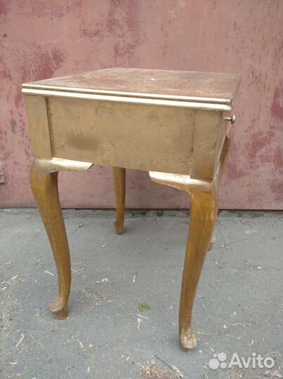 Столик тумбочка паталь в реставрацию