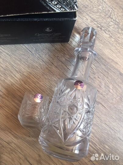 Хрустальный сервиз новый Дятьковский хрусталь