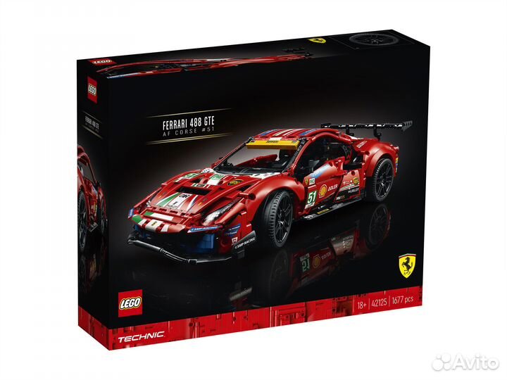 Lego Technic 42125 – Феррари 488 GTE
