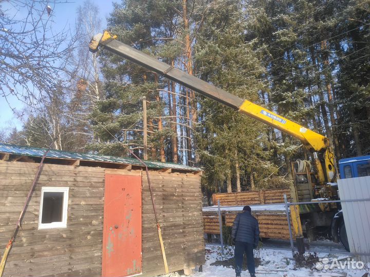Услуги манипулятора, стрела 6т, 17 метров