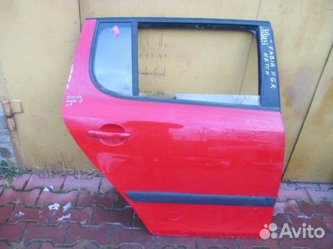 Дверь задняя правая Skoda Fabia 2 2007