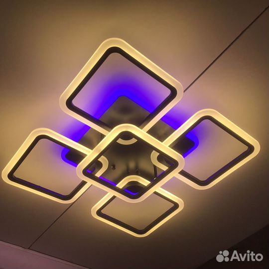 Люстра светодиодная на 20кв\м