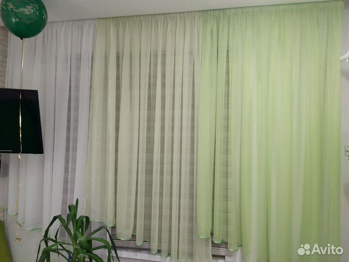 Продам готовую штору, 9 метров