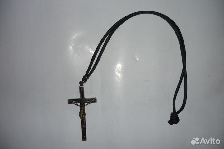 Крест бронзовый старинный