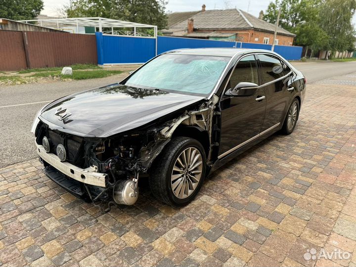 Hyundai Equus 3.8 AT, 2013, битый, 215 000 км