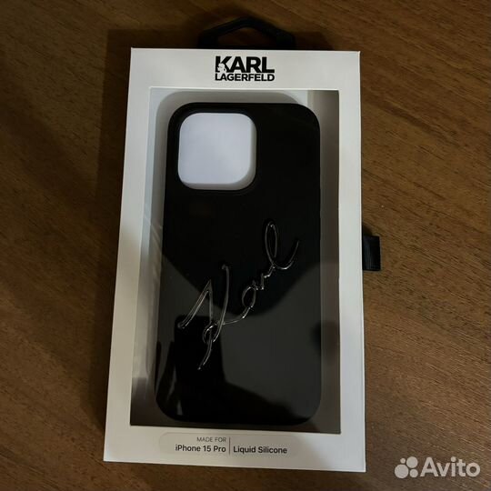 Чехол на iPhone 15 pro Karl Lagerfeld