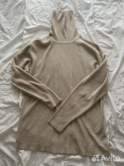 Свитер лапша с воротом