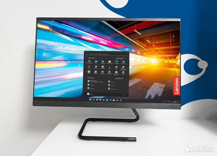 Моноблок Lenovo 27 (i3 10100, 20GB, 625 2GB), 2022