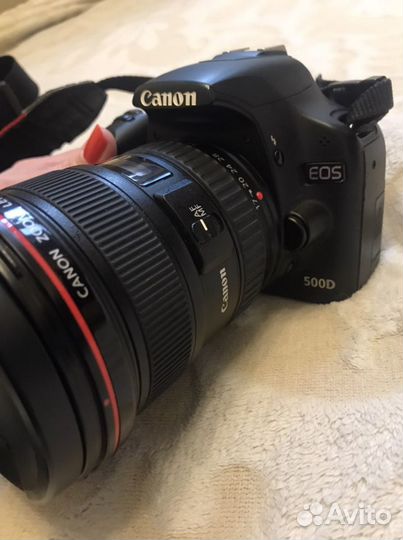 Объектив canon+вспышка