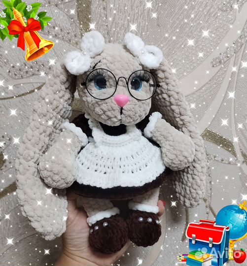 Зайка Первоклашка-отличница